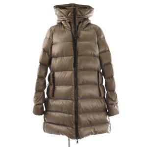 SUYEN フード付きダウンコート 1 モカブラウン