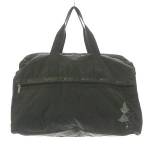 スナフキン刺繍 DELUXE LG WEEKENDER ボストン2WAYバッグ ショルダーバッグ 緑 グリーン