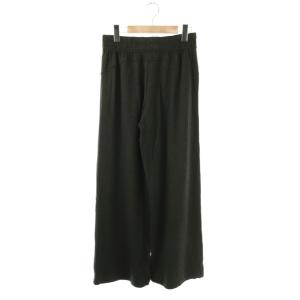 LW5HHEA BeCalm ミッドライズ ワイドレッグパンツ イージーパンツ XS ダークグレー /DF