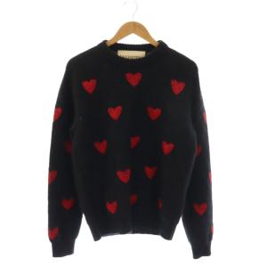 25AW Wool And Mohair Sweater With Lurex Hearts