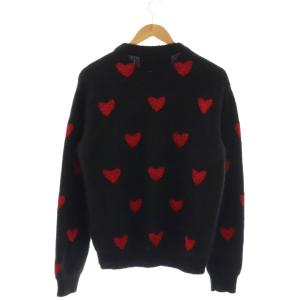 VALENTINO 25AW Wool And Mohair Sweater With Lurex Hearts