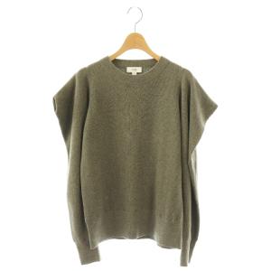 11323 C/C KNIT THERMAL POWER SHOULDER SWEATER セーター ニット