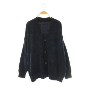 モールカーディガン Vネック 紺 /CX OS