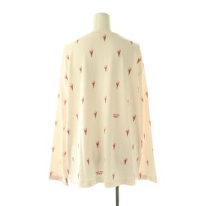 gelato pique アイス柄 カットソー 長袖 パンツ セットアップ ルームウェア F ピンク /HK OS