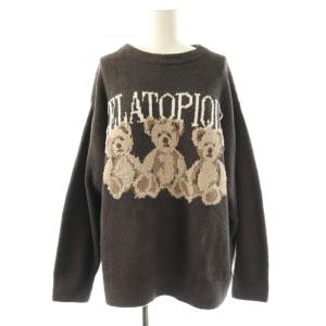 gelato pique モチーフJQDプルオーバー ロングパンツ セットアップ ルームウェア F ダークグレー /HK OS