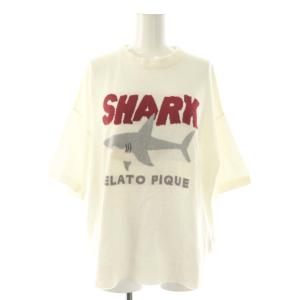 gelato pique Cool Shark JQDプルオーバ ショートパンツ セットアップ ルームウェア F ホワイト /HK