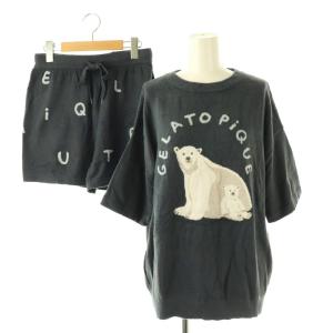 COOL スムシロクマJQDプルオーバー カットソー ショートパンツ セットアップ F ネイビー /HK
