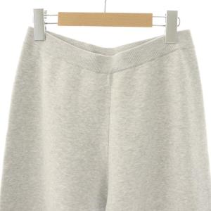 Theory 26SS Cozy Sweatpant F ニットパンツ イージー S グレー /NR OS