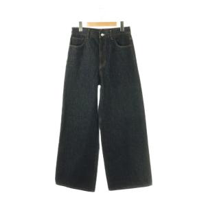 25AW Rigid Denim Wide Jean Pant デニムパンツ ジーンズ ワイド 25 ネイビー