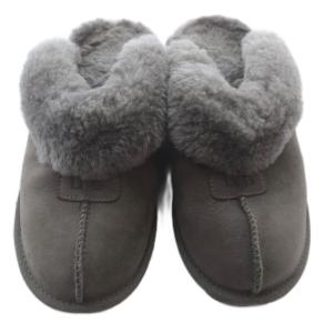 UGG australia コケット サボ シープスキン スリッポン 23cm グレー 5125 /SR