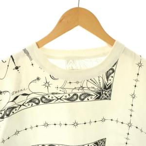 sacai ×ドクター ウー Dr.Woo Bandana Print T-Shirt Tシャツ カットソー 半袖