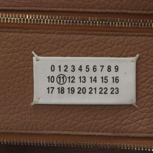 Martin Margiela 11 メゾンマルジェラ 5AC ラージ ハンドバッグ 2way ブラウン S36WD0092