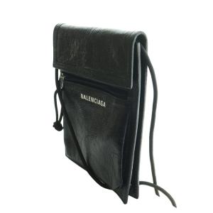 BALENCIAGA エクスプローラー ストラップポーチ ショルダーバッグ ブラック