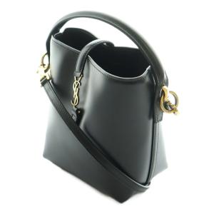 SAINT LAURENT PARIS LE 37 mini レザー 2WAYショルダーバッグ ブラック 765870