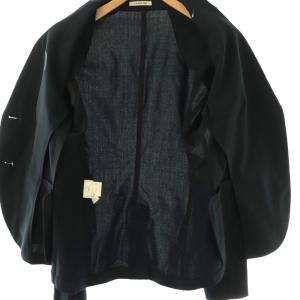 LARDINI テーラードジャケット シングル 42 ネイビー /HK OS