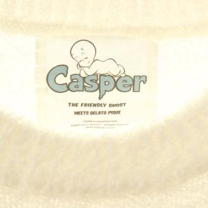 gelato pique Casper プルオーバー ニット ルームウェア 長袖 F 白 /NR OS