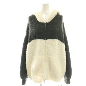 gelato pique HALLOWEEN限定 パンダモコパーカ パンツ セット ルームウエア ショートパンツ F 黒 白 /CX