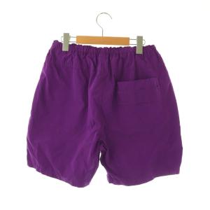 Deuxieme Classe mini ショートパンツ ナイロン混 紫 パープル /ES OS