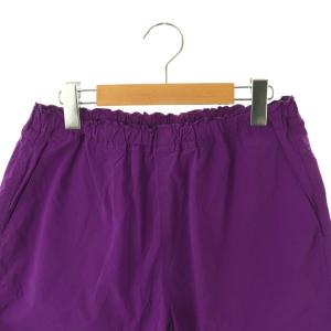 Deuxieme Classe mini ショートパンツ ナイロン混 紫 パープル /ES OS