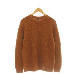 SIGNATURE CREWNECK シグネチャー クルーネック ニット セーター 2 ブラウン /DF