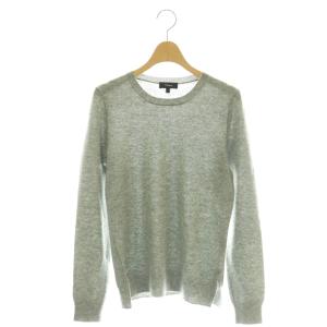 NEW BASIC CASHMERE CLEMENCY J カシミヤニット プルオーバー S グレー /DF