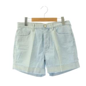 ショートパンツ 25 水色 ボタンフライ AMM1 2007 3011 /GG