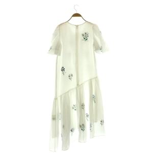 Chesty 25SS デイジー刺繍ワンピース 花柄 1 白 マルチカラー /CX OS
