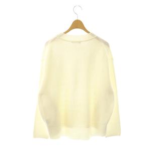 theory luxe 25SS GRANDER JACKIE ニット セーター 長袖 38 オフホワイト /DO OS