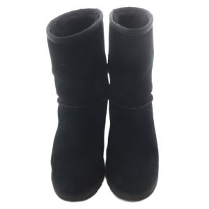UGG australia Classic Femme Short ムートンブーツ 24cm 黒 ブラック 1104611 /SR