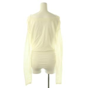 SNIDEL 25AW ドレープニットトップス カットソー F アイボリー /DF OS SH