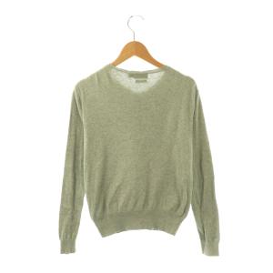 POLO RALPH LAUREN ピーマコットンカーディガン ニット XS グレー /ES OS