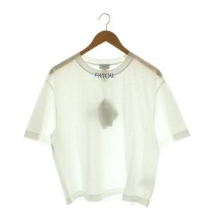 25SS ロゴ刺繍 Tシャツ M ホワイト