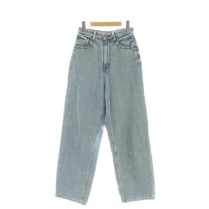 Dakota ダメージ加工デニムパンツ ジーンズ ワイド 23 ブルー 723432 /CX OS