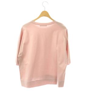 ebure クルーネックTシャツ カットソー 半袖 38 ピンク /DF OS