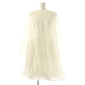 SOLIMAN DRESS ワンピース ひざ丈 XS ホワイト /DF OS