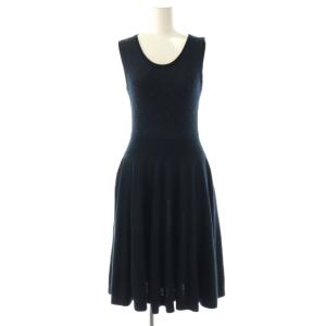 34283 Petits Pois ニットワンピース ノースリーブ 38 ダークネイビー /ES OS