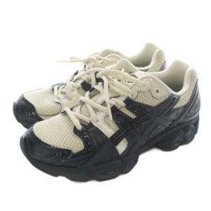 asics Gel-Nimbus 9 スニーカー 25cm 黒 ブラック アイボリー 1203A475 /SR