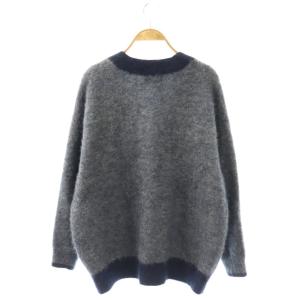 UNITED ARROWS フォックスカシミヤポケット カーディガン ニット ネイビー /HK OS