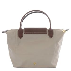 Longchamp ル プリアージュ オリジナル S トップハンドルバッグ ナイロン ベージュ /YO36