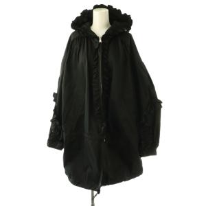 25AW FRILL BLOUSON 38 ブラック