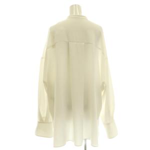 ENFOLD 26SS MANY-STYLE OVER SHIRT シャツ ブラウス バンドカラー 38 白 /CX