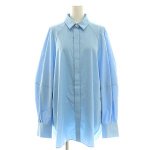 26SS CIRCLE DORAPE SHIRT シャツ ブラウス 38 ブルー /CX OS