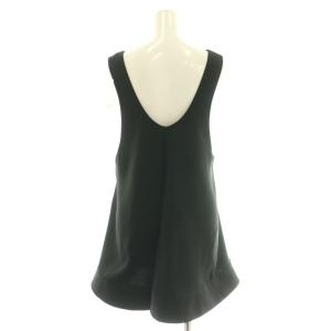 ENFOLD 26SS 2WAY FLARE VEST ベスト プルオーバー 38 ブラック /CX OS