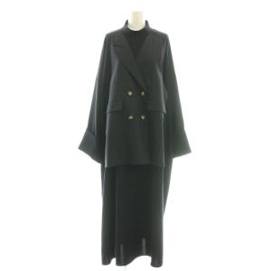 26SS VEST LAYERED LIKE DRESS ワンピース 36 ブラック