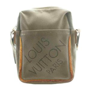 LOUIS VUITTON ダミエ ジェアン シタダン ショルダーバッグ カーキ /SS OS OH
