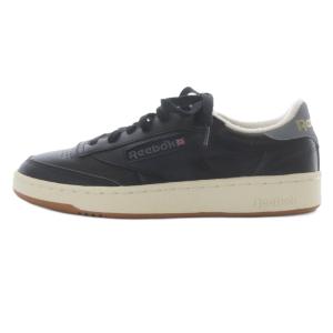 Club C 85 RETRO GUM スニーカー ロゴ 24.5cm 黒 ブラック /SR