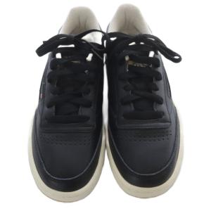 Reebok Club C 85 RETRO GUM スニーカー ロゴ 24.5cm 黒 ブラック /SR