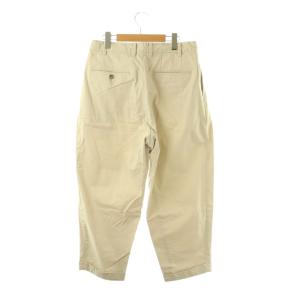 BEAMS+ Tapered Twillパンツ テーパード ジッパーフライ M ベージュ /NR OS AD