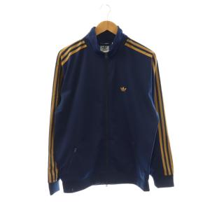 Exclusive BB TRACKT SST トラックジャケット ジャージ S 紺 ブラウン JD5268
