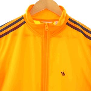 adidas Originals BECKENBAUER TRACKTOP SSTトラックジャケット ジャージ S オレンジ 紺 IK9151